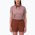 Maglia da running da donna Salomon Sense Aero GFX Tee SS antler/chocolate fondant