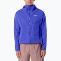 Giacca da corsa da uomo Salomon Bonatti Waterproof clematis blue