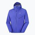 Giacca da corsa da uomo Salomon Bonatti Waterproof clematis blue 8