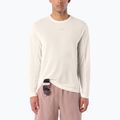 Longsleeve da running uomo Salomon Shakeout Core Tee GFX LS whisper white/pink frosting