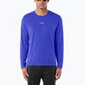 Longsleeve da running uomo Salomon Shakeout Core LS Tee clematis blue