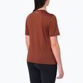 Maglia da running da donna Salomon Shakeout Core SS Tee burnt umber 2