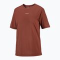 Maglia da running da donna Salomon Shakeout Core SS Tee burnt umber 4