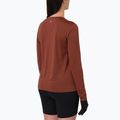 Longsleeve da running donna Salomon Shakeout Core LS Tee burnt umber 2