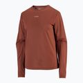 Longsleeve da running donna Salomon Shakeout Core LS Tee burnt umber 4