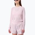 Longsleeve da running donna Salomon Shakeout Core LS Tee icy pink