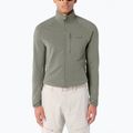 Felpa da trekking uomo Salomon Essential Lightwarm Full Zip castor gray