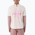 Maglia da corsa da uomo Salomon Shakeout Core GFX SS Tee whisper white/pink frosting 2