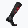 Calze da sci Salomon S/Max anthracite/fiery red