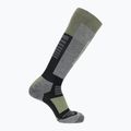 Calze da sci Salomon S/Blaze black/oil green