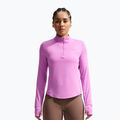 Felpa da corsa da donna Nike Swift Dri-FIT UV 1/4-Zip light magenta