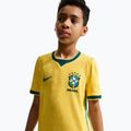 Maglietta da calcio per bambini Nike Brazil 2026/27 Match Home canary/light mint/geode teal 8