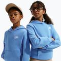 Felpa per bambini Nike Sportswear Club Fleece university blue/white