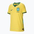 Maglietta da calcio per bambini Nike Brazil 2026 Stadium Home Soccer Replica canary/light menta/geode teal 7