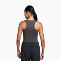 Canotta donna Nike One Fitted Dri-Fit Cropped Tank Thunder Grey/White 2