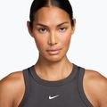 Canotta donna Nike One Fitted Dri-Fit Cropped Tank Thunder Grey/White 3