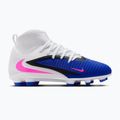 Scarpe da calcio junior Nike Phantom 6 High Club FG/MG racer blue/white/pink blast 8