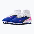 Scarpe da calcio junior Nike Phantom 6 High Club FG/MG racer blue/white/pink blast 10