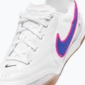 Scarpe da calcio junior Nike Tiempo Streetgato Jr white/pink blast/racer blue 7