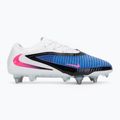 Scarpe da calcio uomo Nike Phantom 6 Low Elite SG-Pro racer blue/white/pink blast 2