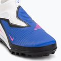 Scarpe da calcio junior Nike Phantom 6 High Academy TF racer blue/white/pink blast 7