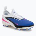 Scarpe da calcio junior Nike Phantom 6 Low Academy FG/MG Jr racer blue/white/pink blast