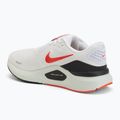 Scarpe running uomo Nike Structure 26 white/medium ash/bright crimson 3