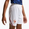 Pantaloncini da calcio per bambini Nike FFF 2026 Stadium Home white/metallic copper 7