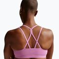 Reggiseno sportivo Nike Zenvy Strappy Light-Support light magenta/white 4