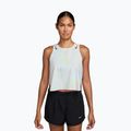 Canotta running donna Nike AeroSwift Dri-Fit ADV Cropped Tank Top off-white/black