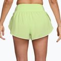 Spodenki do biegania damskie Nike Tempo Swoosh Dri-Fit Mid-Rise Brief-Lined light lemon twist/white 2