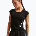 Maglia da running donna Nike Swoosh Run Dri-Fit black/white/white 2