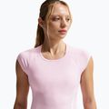 Maglia da running donna Nike Swoosh Run Dri-Fit pink foam/photon dust/white 4