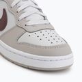 Scarpe per bambini Nike Court Borough Low Essential+ vast grey/moon particle/white/tattoo 7