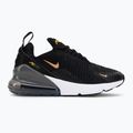 Scarpe da bambino Nike Air Max 270 black/laser orange/metallic copper 2
