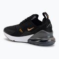 Scarpe  Nike Air Max 270 black/laser orange/metallic copper 3
