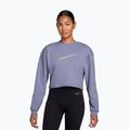 Felpa da allenamento donna Nike Pro Dri-Fit Crew Neck iron purple/metallic silver/white