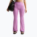 Pantaloni da allenamento da donna Nike Zenvy High-Waisted Flared light magenta/white