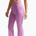 Pantaloni da allenamento da donna Nike Zenvy High-Waisted Flared light magenta/white 5
