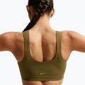 Reggiseno sportivo Nike Zenvy Light-Support Lightly Lined olive flak/white 6