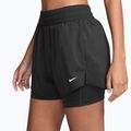 Shorts da donna Nike One Dri-Fit High-Waisted 3" 2In1 black/white 3