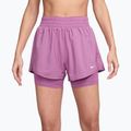 Spodenki damskie Nike One Dri-Fit High-Waisted 3" 2In1 light magenta/white