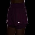Pantaloncini da donna Nike One Dri-Fit High-Waisted 3" 2In1 light magenta/white 5