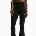 Leggings da donna Nike One High Waisted Flared black/white 5