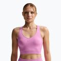 Top sportivo Nike Pro Seamless Dri-Fit Cropped light magenta
