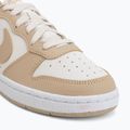 Scarpe per bambini Nike Court Borough Low Next Bloom phantom/white/linen 7