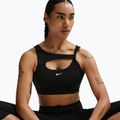Reggiseno sportivo Nike One Medium Support black/white 5