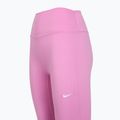 Leggings da allenamento da donna Nike One High-Waisted 7/8 light magenta/white 3
