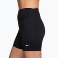 Shorts donna Nike One High-Waisted Biker 5" black/white 3