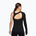 Maglia da allenamento donna Nike Zenvy Dri-Fit One Sleeve Top black/white/cool grey 2
